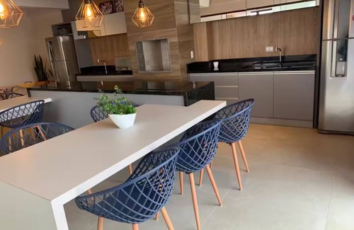 Mossungue Apartamento | Gym, laundry, hot/cold air, Smart TV
