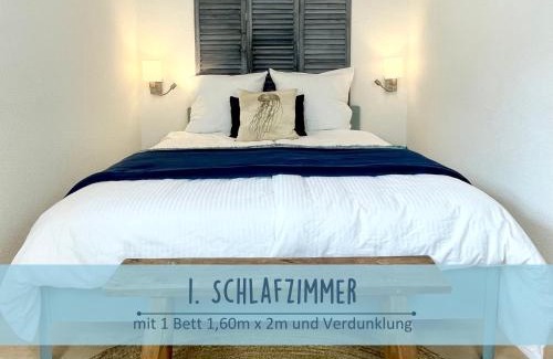 Alt Reddevitz Apartamento | Höfthus 9 Holla die Boddenfee Meerblick Terrasse mit Hund die Natur genießen