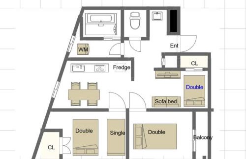 Kamata Apartamento | H-Nishikamata ColorBee House