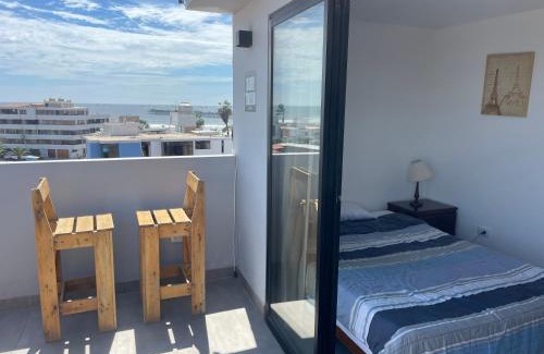 Pimentel Apartamento | Habitación con Terraza Vista al Mar