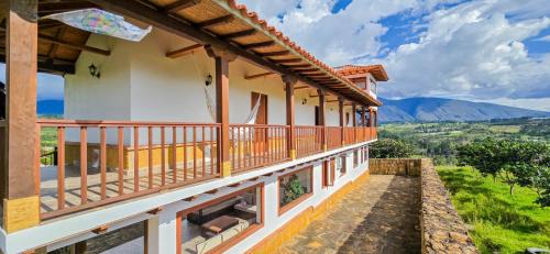 Villa de Leyva Casa | Habitación con vista en Refugio Alcazaba