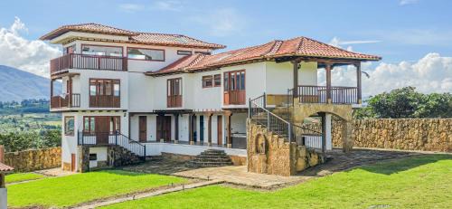 Villa de Leyva Casa | Habitación con vista en Refugio Alcazaba