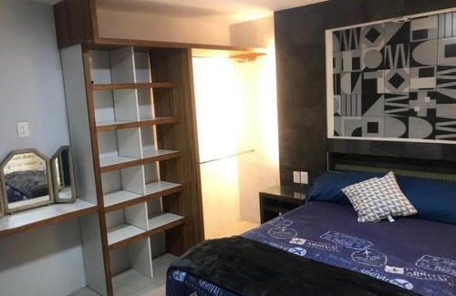 Gustavo A. Madero Apartamento | Habitación Irving confortable con baño privado