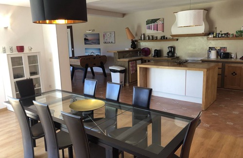Vic-la-Gardiole Villa | Villa de 6 dormitorios, piscina, playa a 5 minutos