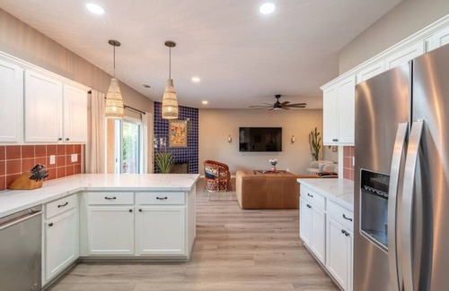 Indio Casa | Hacienda San Miguel | Resort Style Pool W/ Sunken Outdoor Kitchen