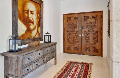 Rancho Mirage Casa | Hacienda Santa Rosa - A Private Luxury Tennis Court Estate with 2 pools! *28 Night Minimum*
