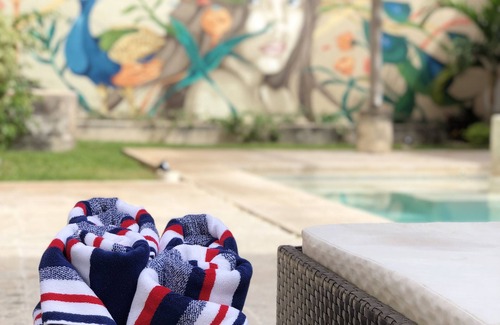 Barrio de Santiago Casa | ★Hacienda Style★ Friends & Family oriented ♥Pool♥ BBQ, Netflix, Free Parking, AC