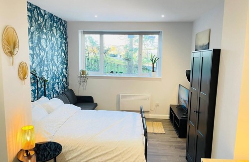 Upper Clapton Apartamento | Vista al Parque-Estudio-Baño Privado-5-Estándar