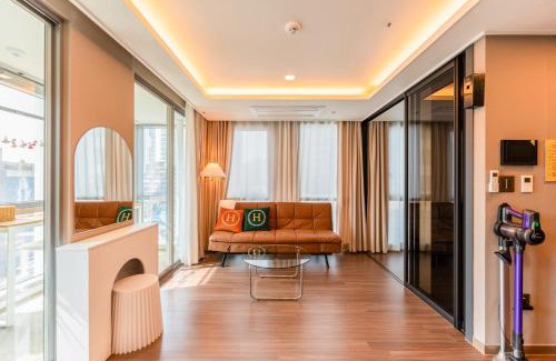 Haeundae Apartamento | Haeundae Family Hotel ARBOL Sunny#ocean view
