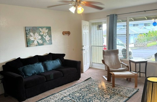 Kahalu u Casa | Hale Koolau 2-bedroom house with WiFi, W/D and AC in lovely Kaneohe 30days