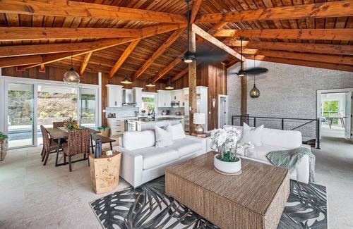 Lanikai Casa | Hale Lani: Mountainside Ocean View Home | Private Pool & soaking tub with a view