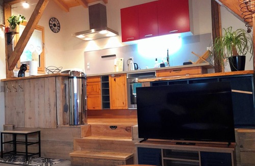 Chevenoz Chalet De Esquí | Half-chalet in the mountains