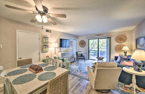 Folly Field Apartamento | Half-Mi to Beach Hilton Head Condo with Lagoon View