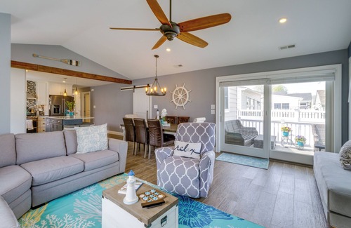 Village Green Casa | Half-Mi to Beach: Cape May Getaway w/Deck & Yard!