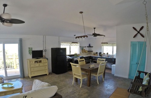 Stella Maris Cabaña | Half Moon Cottage - Vista al mar en Stella Maris en Long Island