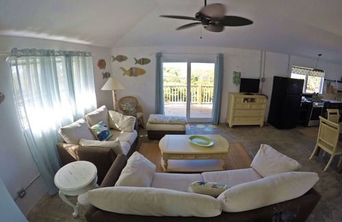 Stella Maris Cabaña | Half Moon Cottage - Vista al mar en Stella Maris en Long Island