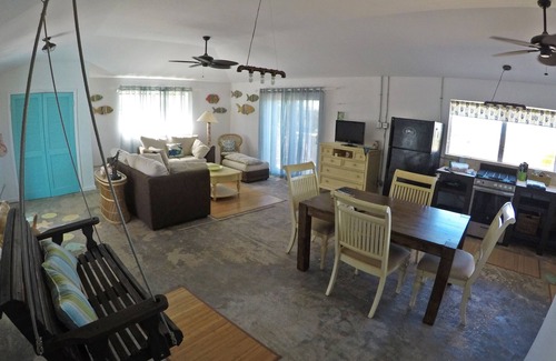 Stella Maris Cabaña | Half Moon Cottage - Vista al mar en Stella Maris en Long Island