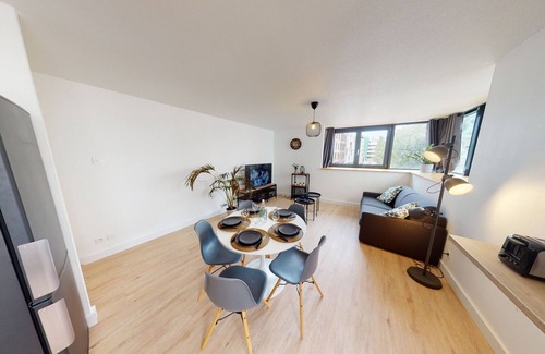 Strasbourg Apartamento | hallesgare 1 free parking up to 4