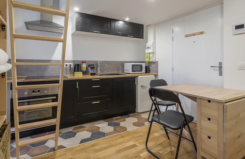 5th Arrondissement Apartamento | Hamac Suites - Studio Joliot Curie - Lyon 5