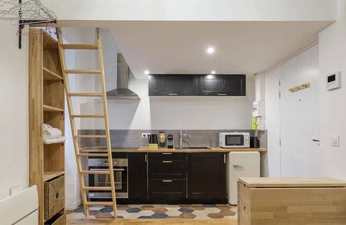 5th Arrondissement Apartamento | Hamac Suites - Studio Joliot Curie - Lyon 5