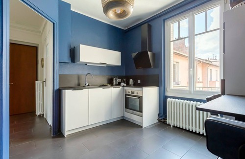 6th Arrondissement Apartamento | Hamac Suites - Suite Crillon - Near Parc Tête d'Or