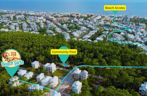 Treetop Casa | Happinest 🏖 Brand New Luxury Home 🏖Sleeps 19 🏖Beach Bonfires in May - Aug 2023