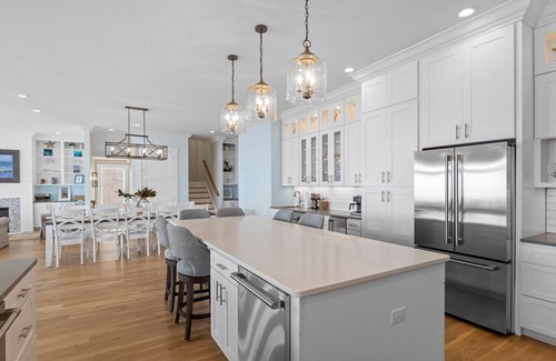 Atlantic Beach Casa | Happy Ours- Oceanfront Home with Private Heated Pool & Elevator in Atlantic Beach, NC