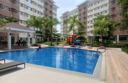 Trece Martires Apartamento | Happy Stays B - End Unit at SMDC HOPE Residences Trece Martires Cavite
