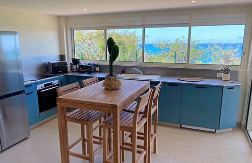 Grand Case Apartamento | Happy View Apartment - Paradise sea view - Jacuzzi