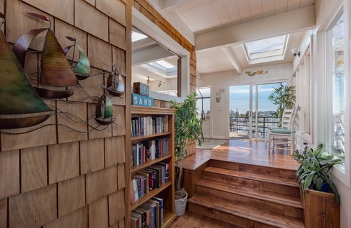 Seabright Casa | Cubierta Harborview, 3 habitaciones, 4 baños, bañera de hidromasaje, a pasos de la playa Seabright en Santa Cruz
