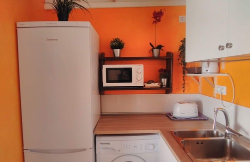 Caleta de Fuste Casa | Apto tipo loft, terraza vistas al mar, piscina comunitaria, wifi/parking free