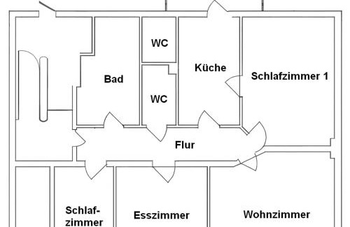 Quedlinburg Apartamento | Harziano in der Kaiser-Otto-Straße - Stilvolle Gründerzeitwohnungen mit Kachelöfen, Wintergarten & viel Platz zum Entspannen