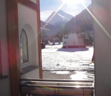 Saas Grund Apartamento | Haus Alpenstern