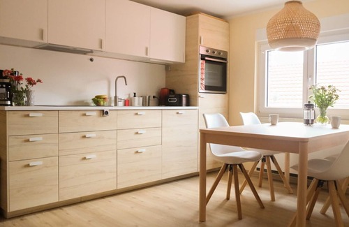 Neu-Seeland Condominio | Haus Hummel | vacation apartment Liese | 300 m to the lake | large garden & playground