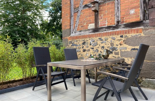 Frielendorf Apartamento | Haus Mariechen Whg 2 - 74 sqm with terrace and sauna near the Silbersee