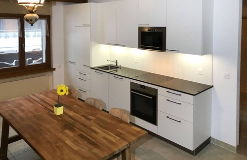 Saas Grund Apartamento | Haus Quelle by Interhome