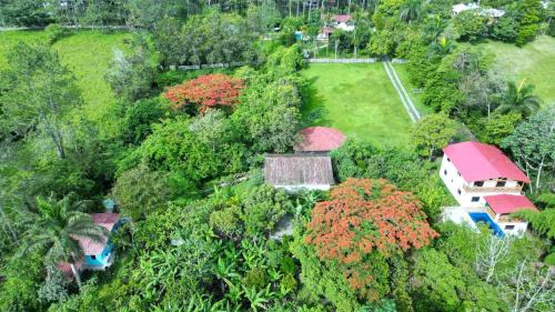 La Vega Province Casa | Haus unter Palmen