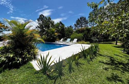 La Vega Province Casa | Haus unter Palmen