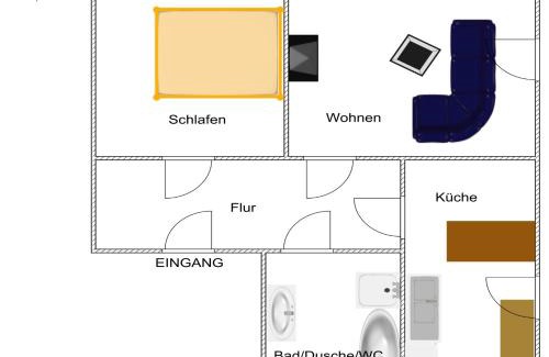 Zwenkau Apartamento | Haus zur Pulvermühle