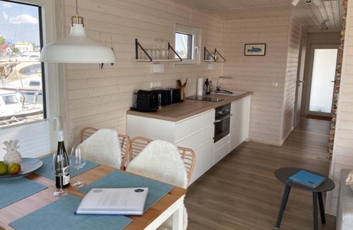Schleswig Alquiler De Eote | Hausboot Bikini für 4personen mit Großzügiger Dachterrasse am Ostseefjord Schlei