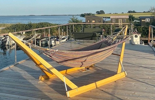 Kragenæs Alquiler De Eote | Hausboot Bruntje für 5pers. mit Großzügiger Dachterrasse in Kragenæs auf Lolland