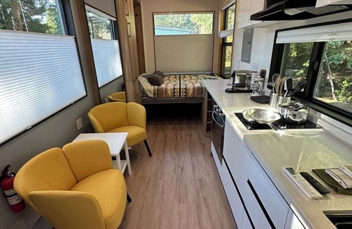 Hiouchi Casa | Have a blast in the Redwoods, then relax in tiny home comfort!