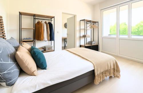 Stadtbezirk West Apartamento | Havn Suites - Modernes 2-Raum Apartment für 4 Personen mit Balkon