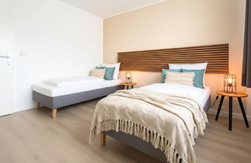 Stadtbezirk West Apartamento | Havn Suites - Modernes 2-Raum Apartment für 4 Personen mit Balkon