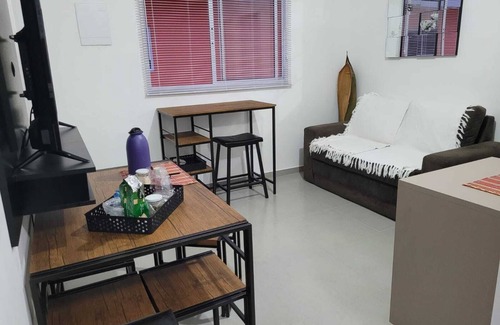 Indaia Apartamento | HBH07 - Apartment in Indaiá, 100m from the sea. Wi-fi, TV, Equipped Kitchen, Ideal for Families
