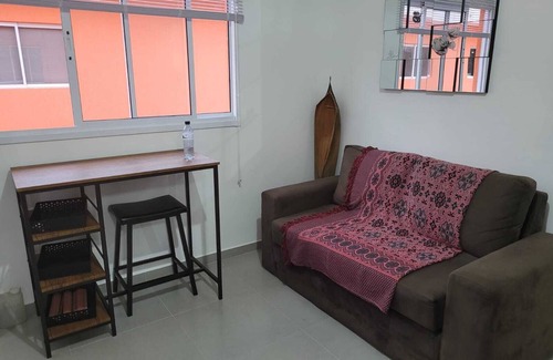 Indaia Apartamento | HBH07 - Apartment in Indaiá, 100m from the sea. Wi-fi, TV, Equipped Kitchen, Ideal for Families