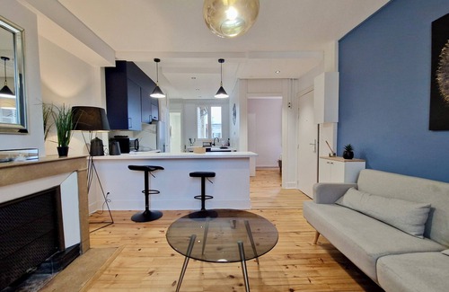 Quartier Chorier-Berriat Apartamento | #HC | Le Blue Revol 💡| Renovated, fully equipped