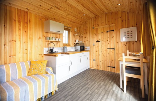 Pentrefelin Cabaña | HEAD FOR THE HILLS GLAMPING - SKYLARK SHEPHERD'S HUT in Llandeilo