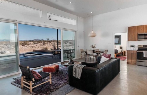 Joshua Tree Casa | Healing Desert Retreat with Pool, Hot Tub, Views on 10-Acres · The Refuge