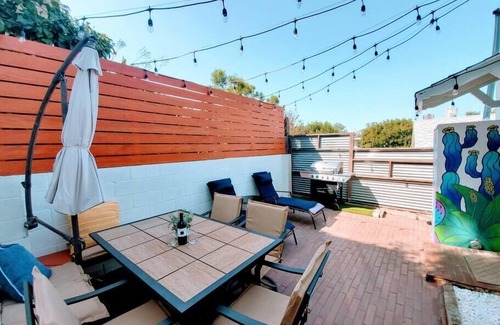 Golden Hill Casa | Heart of San Diego-Walk Score 82-Backyard -BBQ-HBO